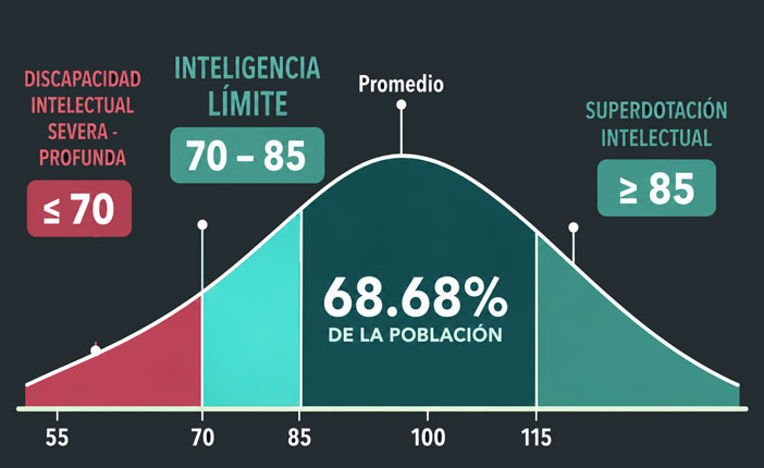 Gráfica de Rango de Coeficiente Intelectual IL